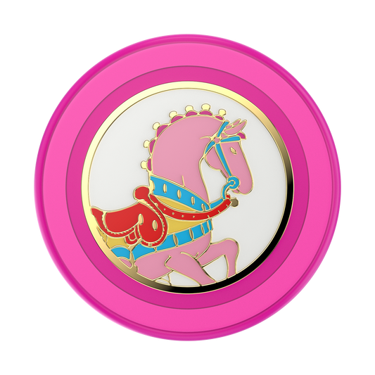 Enamel Carousel Pony — MagSafe PopGrip - US 09224