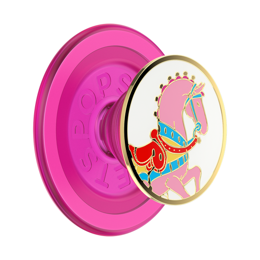 Enamel Carousel Pony — MagSafe PopGrip - US 21877