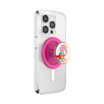 Enamel Carousel Pony — MagSafe PopGrip - US 09224