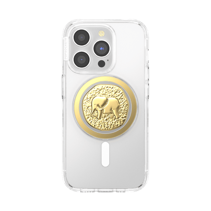 Enamel Elephant Token — MagSafe PopGrip - US 23885