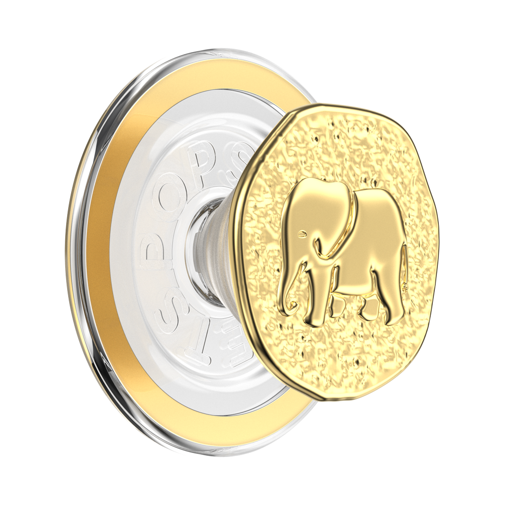 Enamel Elephant Token — MagSafe PopGrip - US 66311