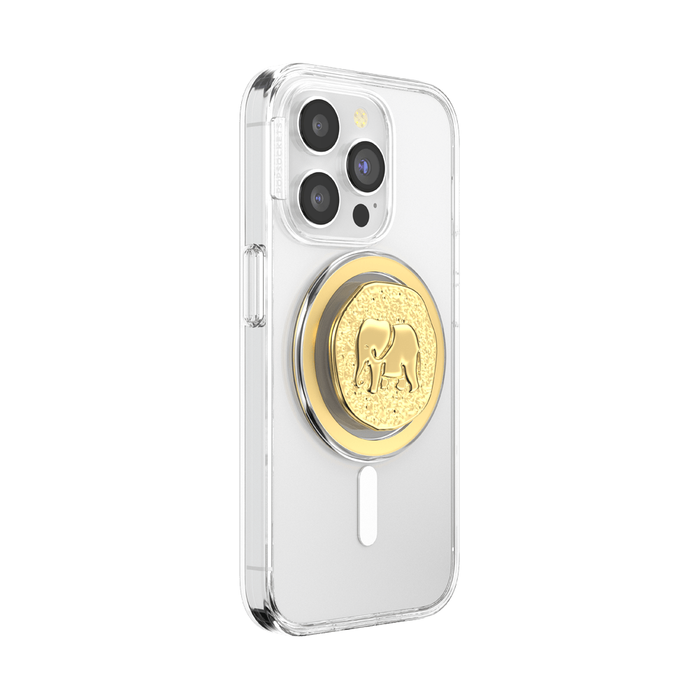 Enamel Elephant Token — MagSafe PopGrip - US 45186