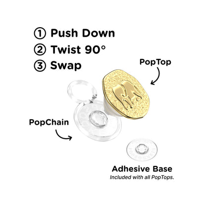 Enamel Elephant Token — PopTop - US 99192