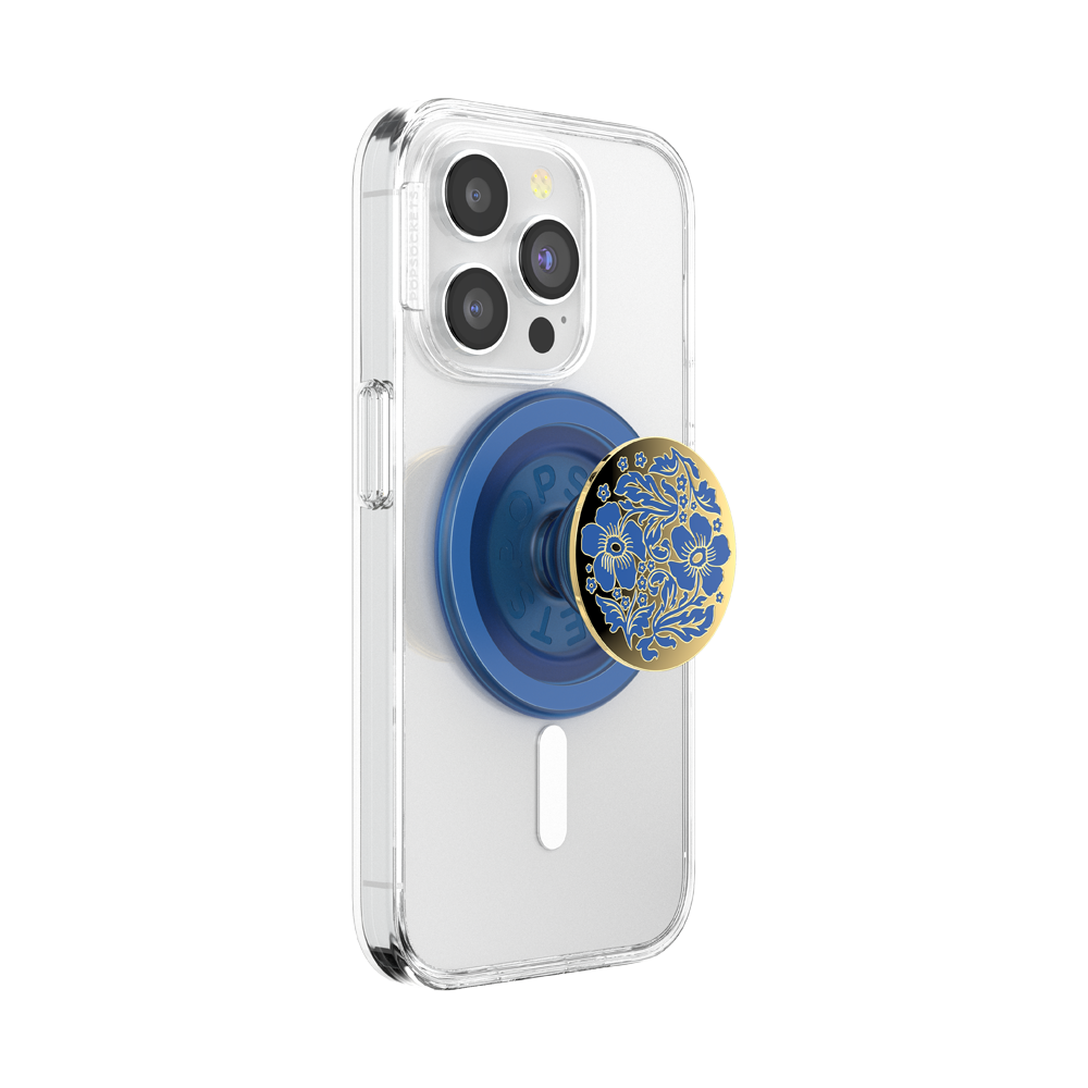 Enamel Lace Blue Vermeer — MagSafe PopGrip - US 67574