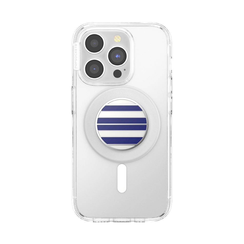 Enamel Nautical Stripe — MagSafe PopGrip - US 15432