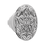 Enamel Silver Mandala — PopTop - US 62794