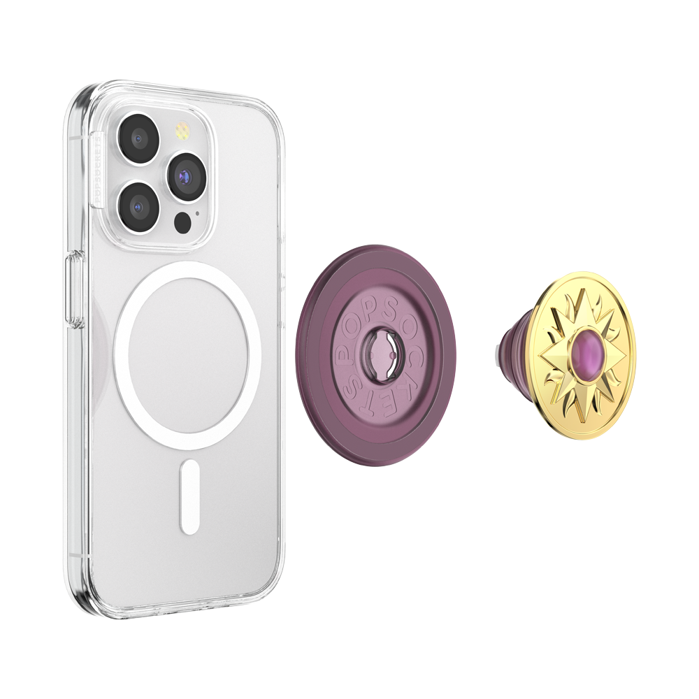 Enamel Sun Jewel Mauve — MagSafe PopGrip - US 43177