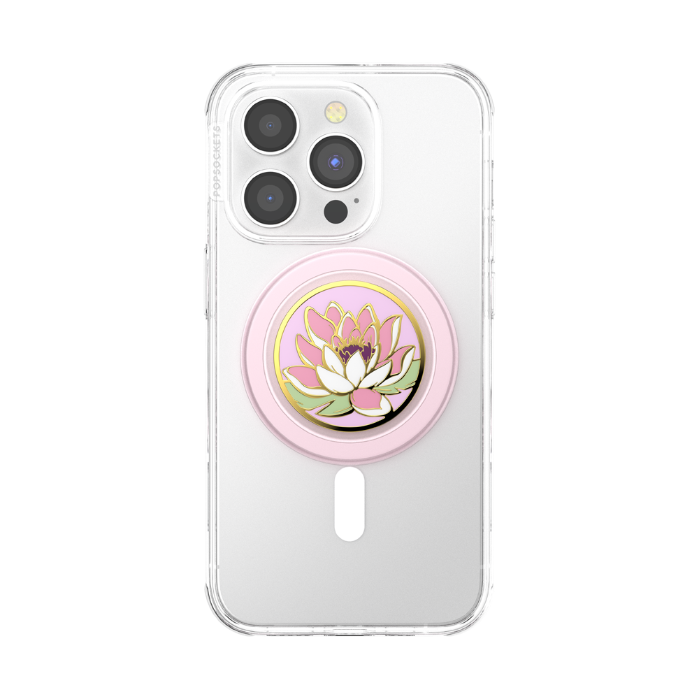 Enamel Water Lily — MagSafe PopGrip - US 88955