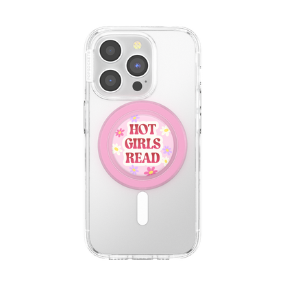Hot Girls Read Pink — MagSafe PopGrip - US 50216