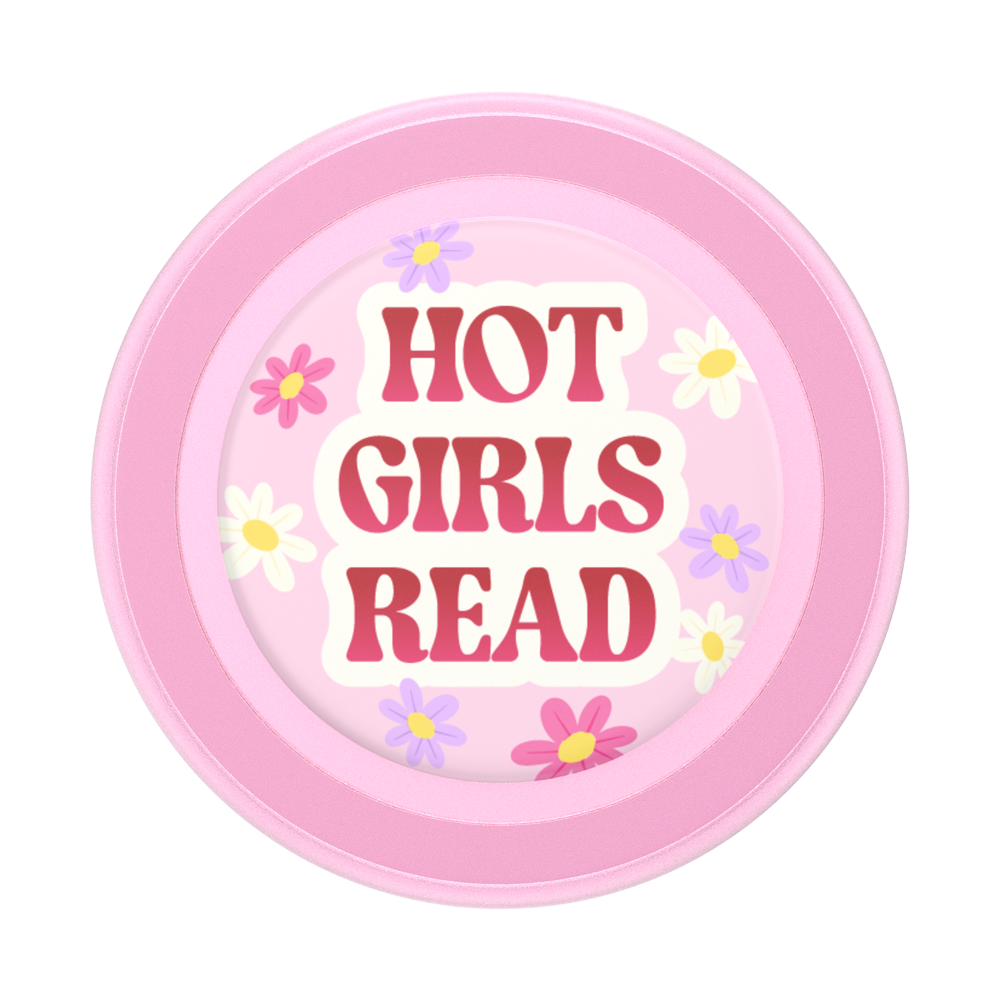 Hot Girls Read Pink — MagSafe PopGrip - US 24311