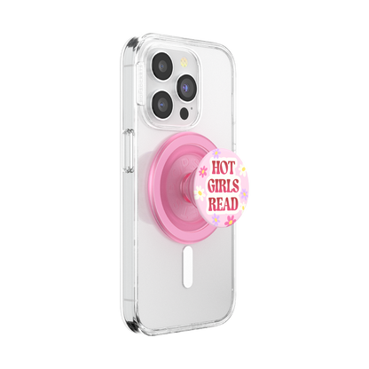 Hot Girls Read Pink — MagSafe PopGrip - US 36765