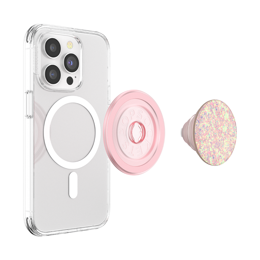 Iridescent Confetti Rose — MagSafe PopGrip - US 74308