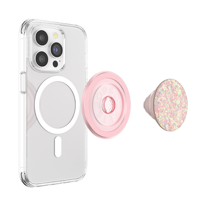Iridescent Confetti Rose — MagSafe PopGrip - US 74308