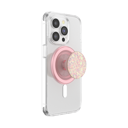 Iridescent Confetti Rose — MagSafe PopGrip - US 02481