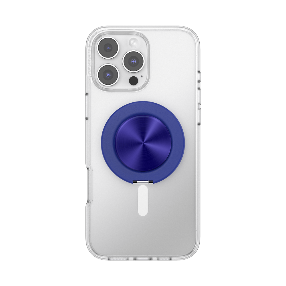 Aluminum Radial French Navy —  MagSafe Kick-Out Grip & Stand - US 29557