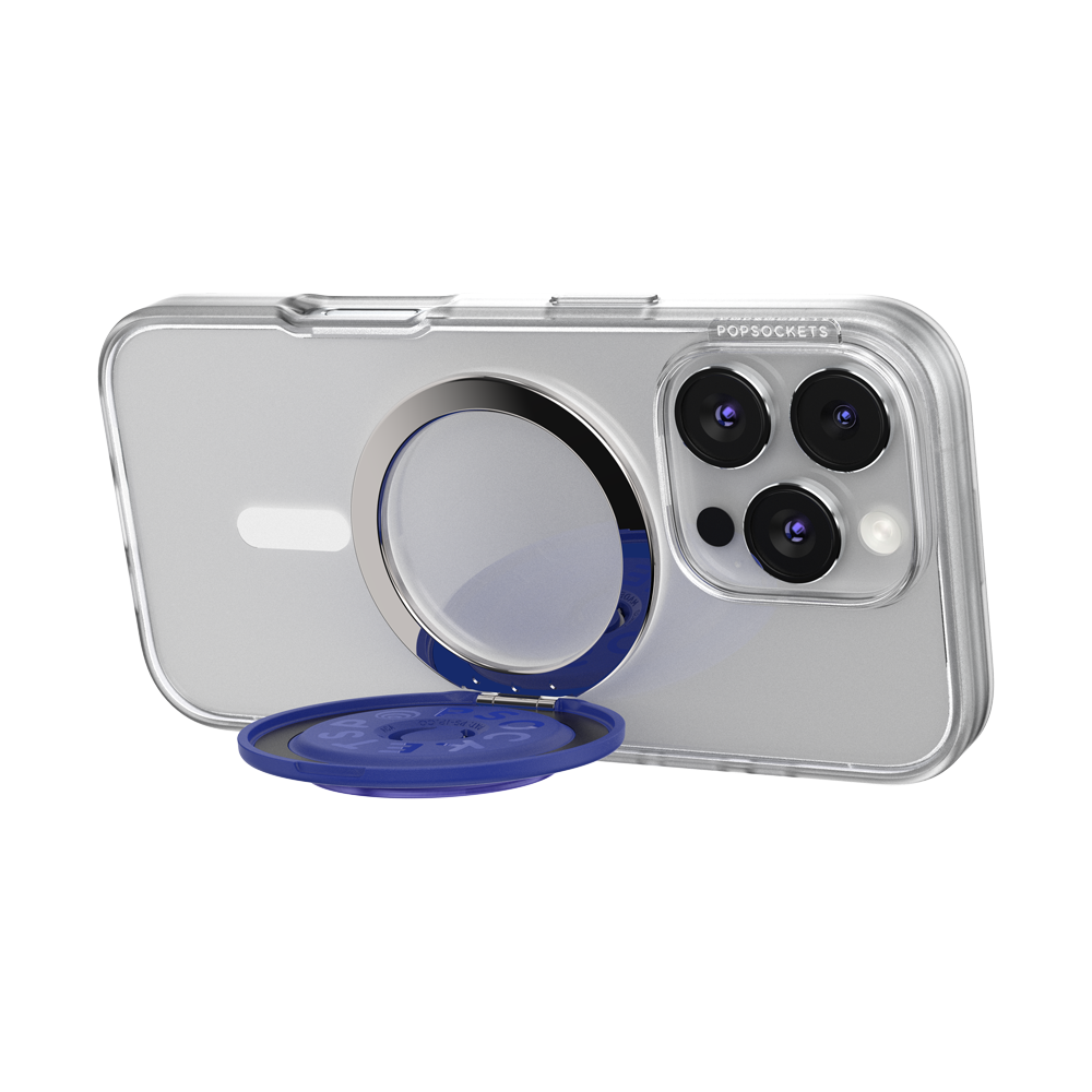 Aluminum Radial French Navy —  MagSafe Kick-Out Grip & Stand - US 97468