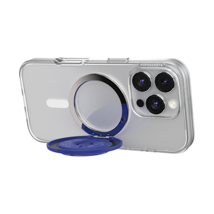Aluminum Radial French Navy —  MagSafe Kick-Out Grip & Stand - US 97468
