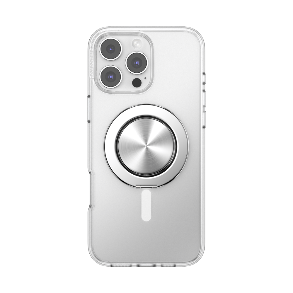 Aluminum Radial Silver —  MagSafe Kick-Out Grip & Stand - US 82304