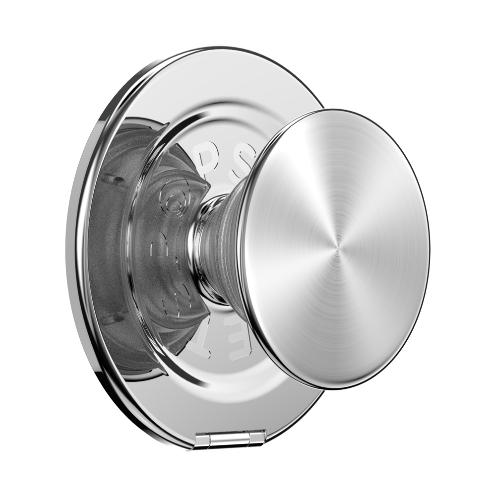 Aluminum Radial Silver —  MagSafe Kick-Out Grip & Stand - US 53269
