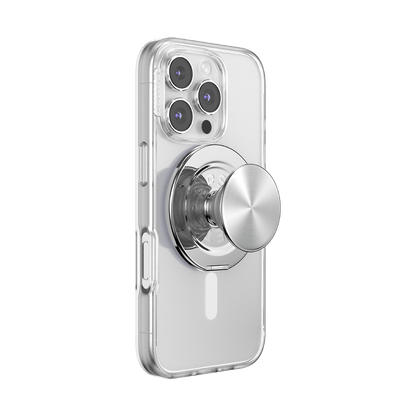 Aluminum Radial Silver —  MagSafe Kick-Out Grip & Stand - US 13101