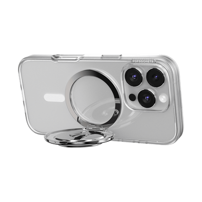 Aluminum Radial Silver —  MagSafe Kick-Out Grip & Stand - US 30941