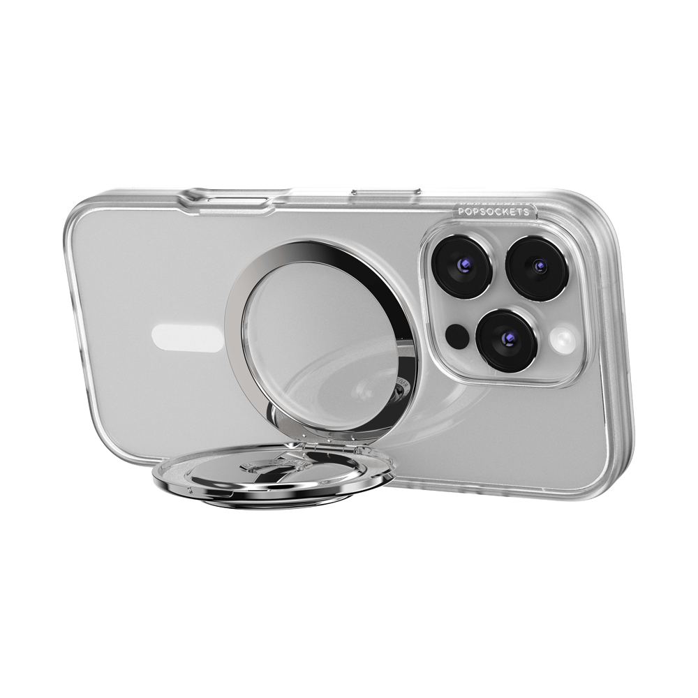 Aluminum Radial Silver —  MagSafe Kick-Out Grip & Stand - US 61231