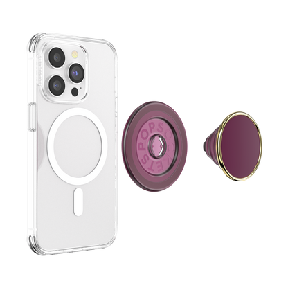 Enamel Red Wine — MagSafe PopGrip - US 06841