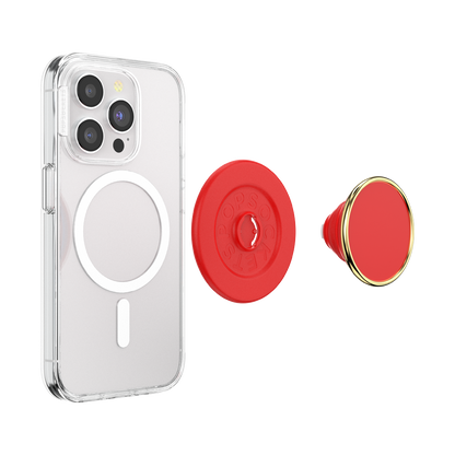Enamel Rosso — MagSafe PopGrip - US 93558