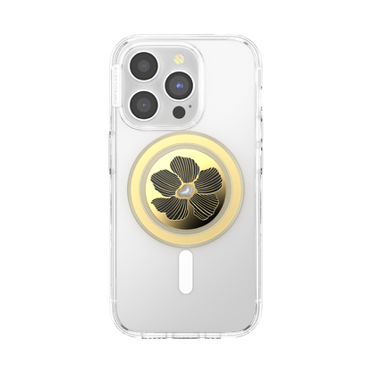Enamel Mae Flower with Pearl — MagSafe PopGrip - US 33514