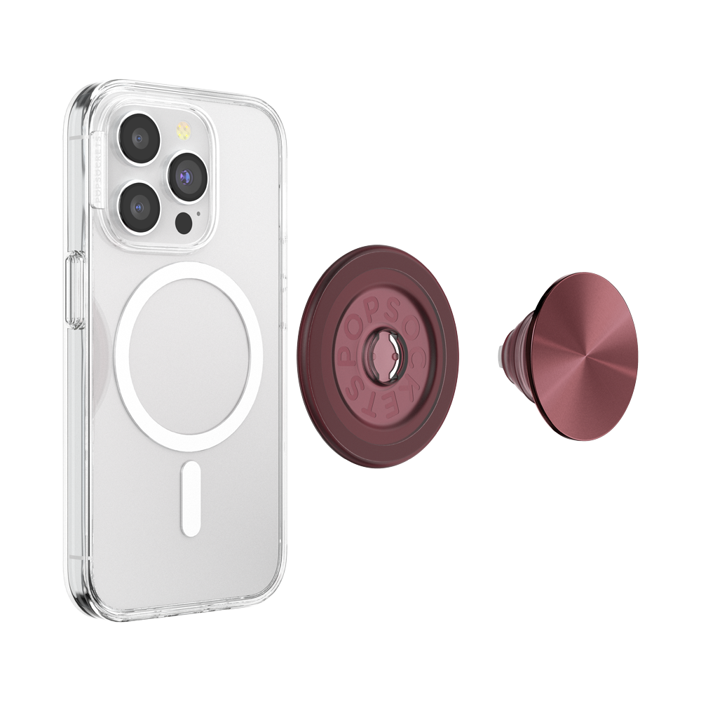 Aluminum Radial Oxblood — MagSafe PopGrip - US 58947