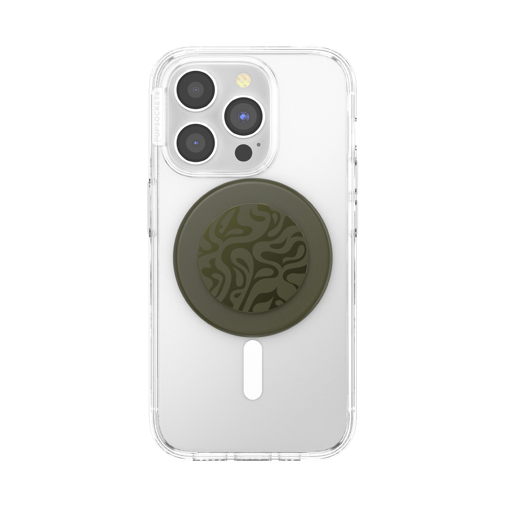 Aluminum Swirl — MagSafe PopGrip - US 57469