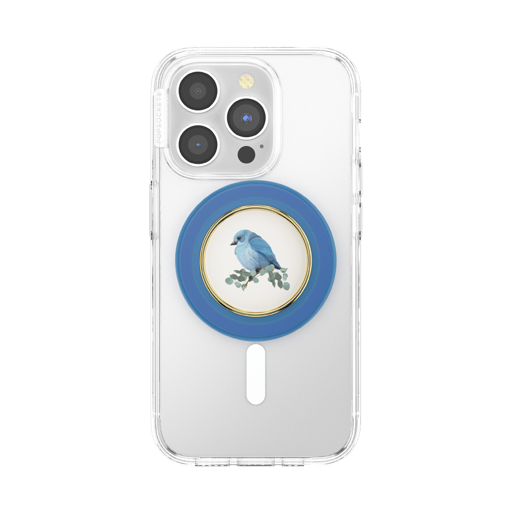 Enamel Blue Bird — MagSafe PopGrip - US 91428