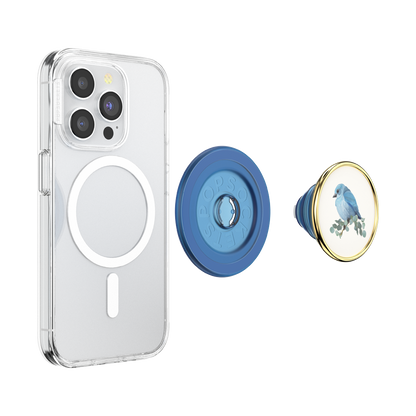 Enamel Blue Bird — MagSafe PopGrip - US 23442