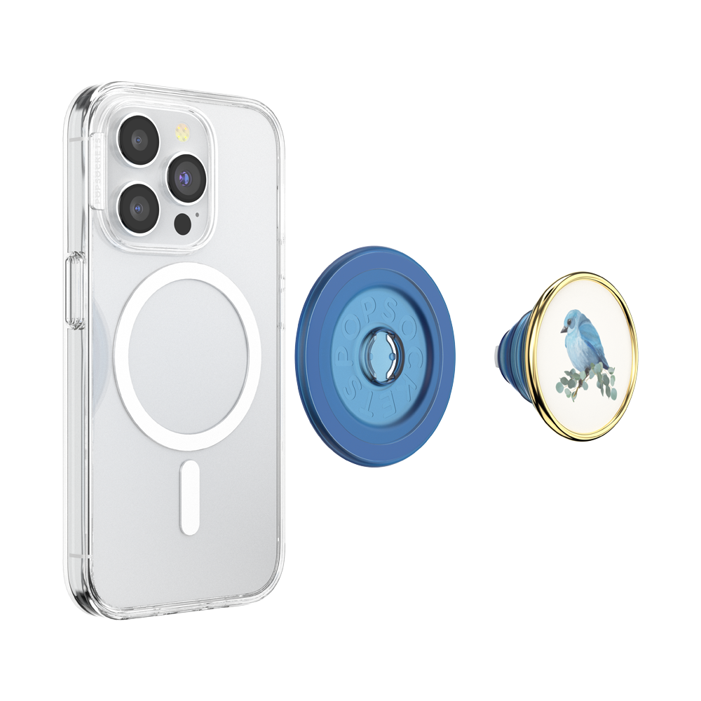 Enamel Blue Bird — MagSafe PopGrip - US 07801
