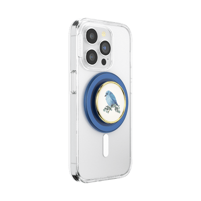 Enamel Blue Bird — MagSafe PopGrip - US 23442