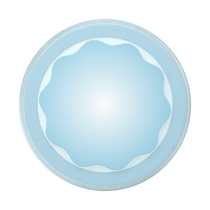 Molded Flower Blue Sigh — MagSafe PopGrip - US 52109