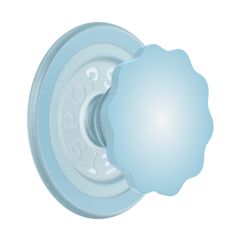 Molded Flower Blue Sigh — MagSafe PopGrip - US 87144