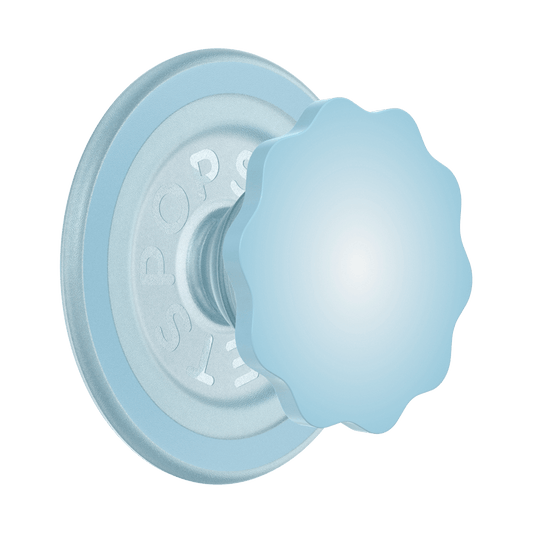 Molded Flower Blue Sigh — MagSafe PopGrip - US 82497