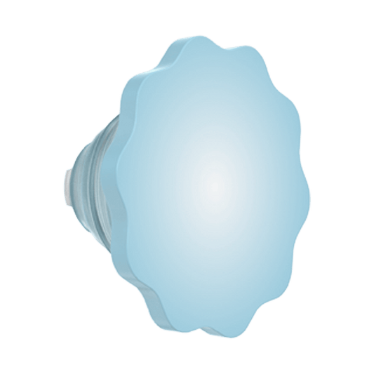 Molded Flower Blue Sigh — PopTop - US 61842