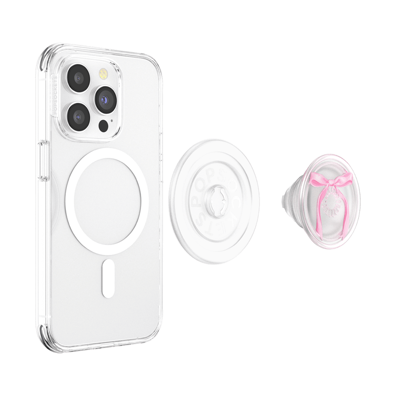 Pink Bow — MagSafe PopGrip - US 09226