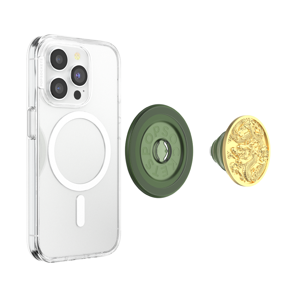 Enamel Dragon — MagSafe PopGrip - US 49321