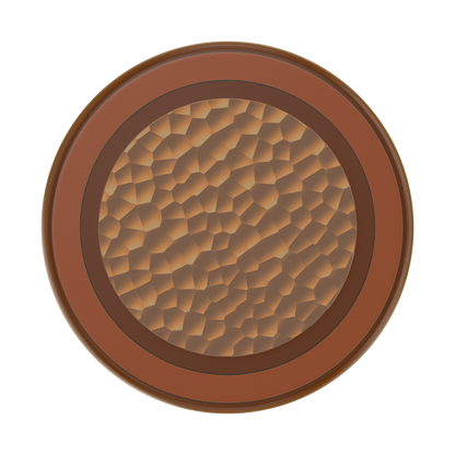 Enamel Hammered Copper Tone — MagSafe PopGrip - US 22682