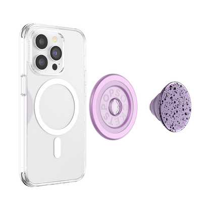 Aluminum Sugar Plum Speckle — MagSafe PopGrip - US 86977