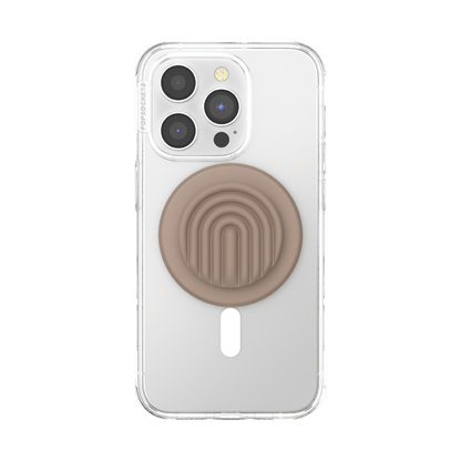 PopOut Latte Curves — MagSafe PopGrip - US 24901