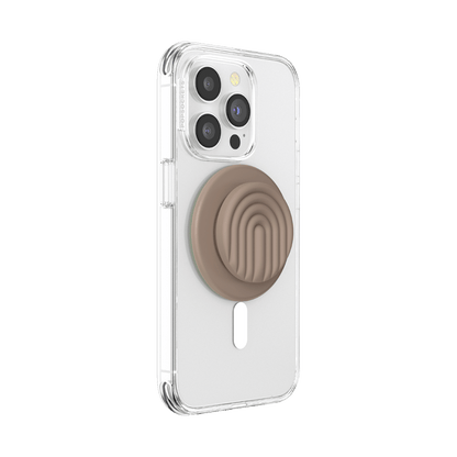PopOut Latte Curves — MagSafe PopGrip - US 06852