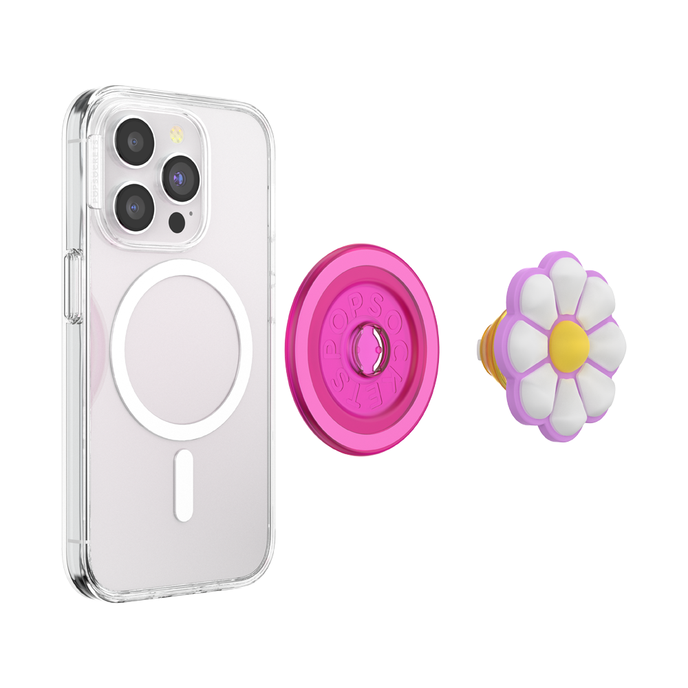 PopOut Doodle Daisy Boca — MagSafe PopGrip - US 03197