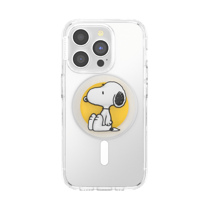 PopOut Sitting Snoopy — MagSafe PopGrip - US 63490