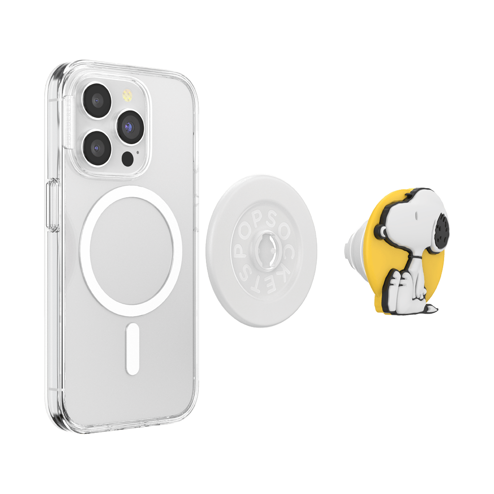 PopOut Sitting Snoopy — MagSafe PopGrip - US 56740