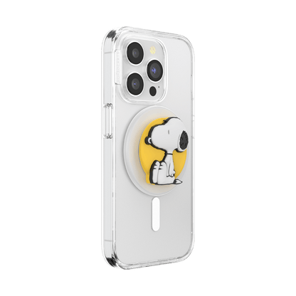 PopOut Sitting Snoopy — MagSafe PopGrip - US 63490