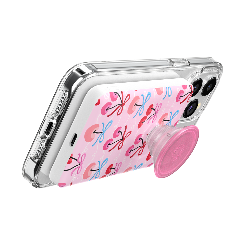 Cherry Bows — MagSafe PowerPack - US 62703